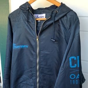 SOLD Mens Basketball Zip Windbreaker Track Jacket
